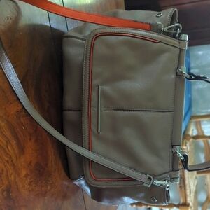Calvin Klein Leather Satchel Bag